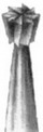 Бор ТВС 12-016-9 (упаковка 5 шт) обратный конус турбинка