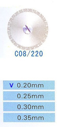 C08/220/0.20 диски алм.двухст.