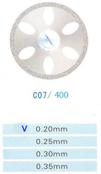 C07/400/0.20 диски алм.двухст.