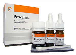 "Резортин" (10 г +5 мл +5 мл)